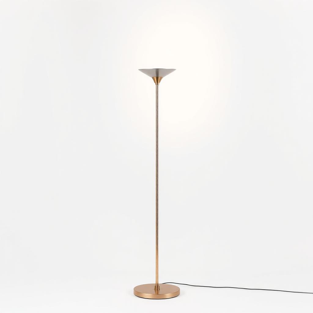 Luminária de Piso Minimalista Bronze